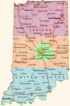 Indiana Map